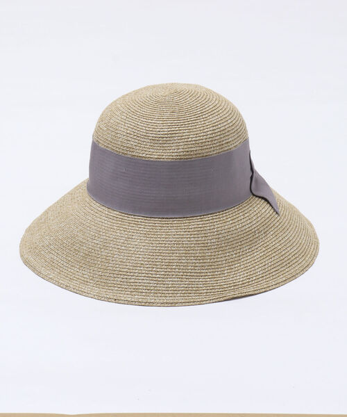 NOLLEY’S（ノーリーズ）の「リボンペーパーダウンハット（ハット・レディース・ブラック/グレー/ブラック系その他3・FREE）」の4枚目の写真