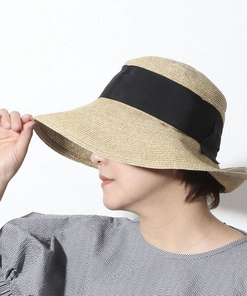 NOLLEY'S（ノーリーズ）の「リボンペーパーダウンハット（ハット