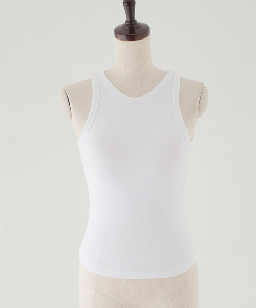 Oriens JOURNAL STANDARD（オリエンス ジャーナルスタンダード）の「アメリカンスリーブブラタンクトップ（タンクトップ・レディース・グリーン/ブルー/ホワイト・FREE）」の8枚目の写真