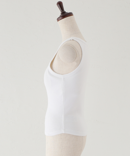 Oriens JOURNAL STANDARD（オリエンス ジャーナルスタンダード）の「アメリカンスリーブブラタンクトップ（タンクトップ・レディース・グリーン/ブルー/ホワイト・FREE）」の9枚目の写真