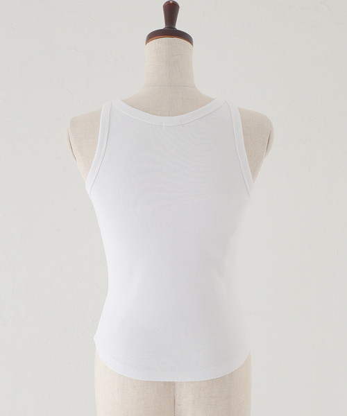 Oriens JOURNAL STANDARD（オリエンス ジャーナルスタンダード）の「アメリカンスリーブブラタンクトップ（タンクトップ・レディース・グリーン/ブルー/ホワイト・FREE）」の10枚目の写真