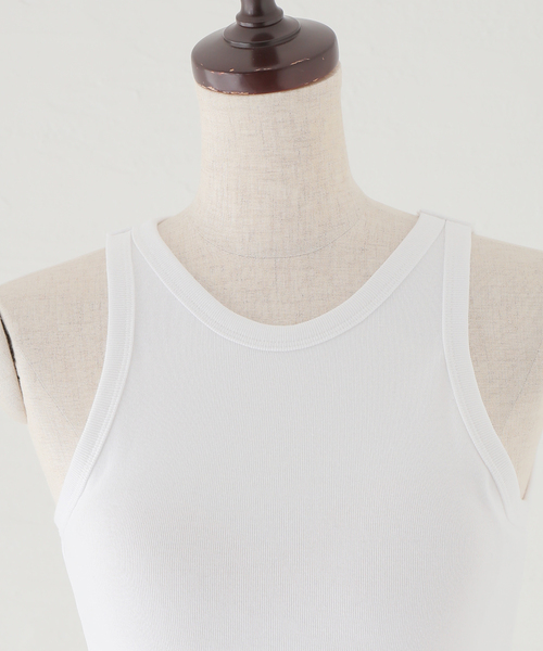 Oriens JOURNAL STANDARD（オリエンス ジャーナルスタンダード）の「アメリカンスリーブブラタンクトップ（タンクトップ・レディース・グリーン/ブルー/ホワイト・FREE）」の11枚目の写真