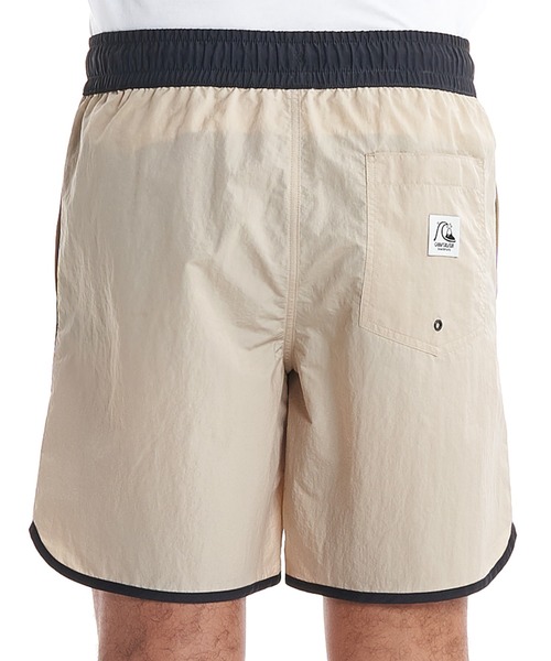Quiksilver（クイックシルバー）の「THE ORIGINAL SCALLOP/クイックシルバーウエストゴムショートパンツ（その他パンツ・メンズ・ブラック/グリーン/ベージュ・MEDIUM/LARGE/X-LARGE）」の6枚目の写真