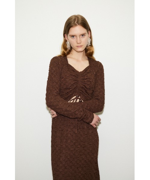 【THROW】FUKURE CHECKER ロングスカート FUKURE CHECKER ロングスカート[品番：BJLW0025902]｜SLY OUTLET