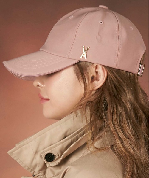 VARZAR（バザール）の「varzar-Gold＆Silver.スタッズ ロゴ オーバーフィット キャップ（キャップ・レディース・ピンク/ベージュ/ブラック系その他2/ブラック/その他1/その他2・FREE）」の5枚目の写真
