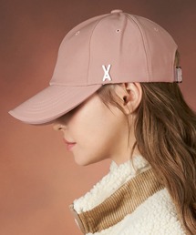 VARZAR | varzar-Gold＆Silver.スタッズ ロゴ オーバーフィット キャップ(キャップ)