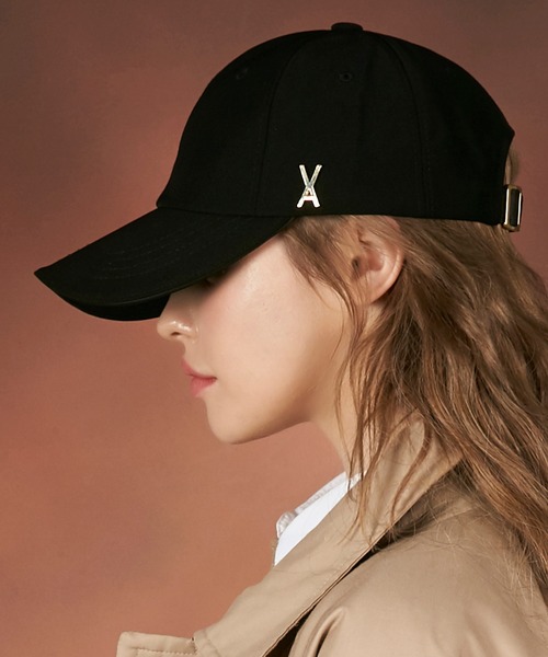 VARZAR（バザール）の「varzar-Gold＆Silver.スタッズ ロゴ オーバーフィット キャップ（キャップ・レディース・ピンク/ベージュ/ブラック系その他2/ブラック/その他1/その他2・FREE）」の7枚目の写真