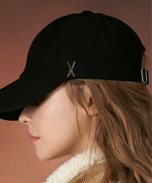 VARZAR（バザール）の「varzar-Gold＆Silver.スタッズ ロゴ オーバーフィット キャップ（キャップ・レディース・ピンク/ベージュ/ブラック系その他2/ブラック/その他1/その他2・FREE）」の10枚目の写真