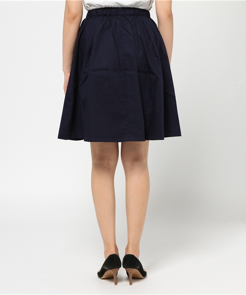 earth music&ecology(アースミュージックアンドエコロジー)の「ボックスタックフレアスカート(スカート・レディース・ネイビー/レッド/グリーン/ブルー/ベージュ・FREE)」の8枚目の写真