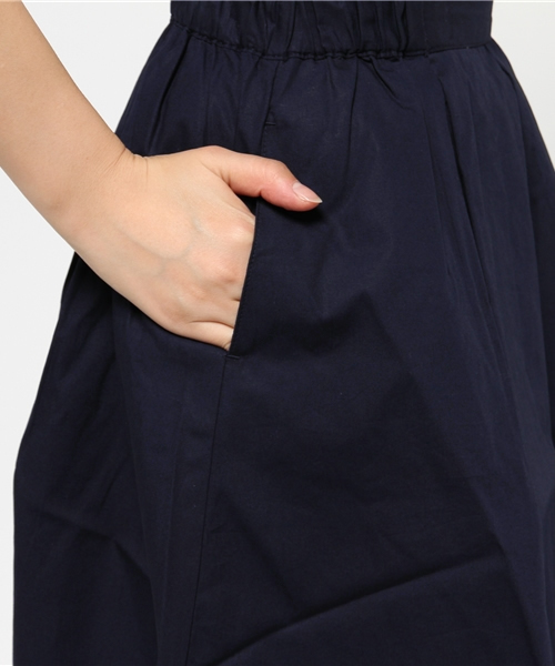 earth music&ecology(アースミュージックアンドエコロジー)の「ボックスタックフレアスカート(スカート・レディース・ネイビー/レッド/グリーン/ブルー/ベージュ・FREE)」の11枚目の写真