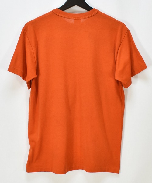 VINTAGE（ヴィンテージ）の「【ヴィンテージ古着】80's RUSSELL / ラッセル HAMILTON HEIGHTS 1983 BASKETBALL CAMP Tシャツ USA製（Tシャツ/カットソー・メンズ・オレンジ・MEDIUM）」の2枚目の写真