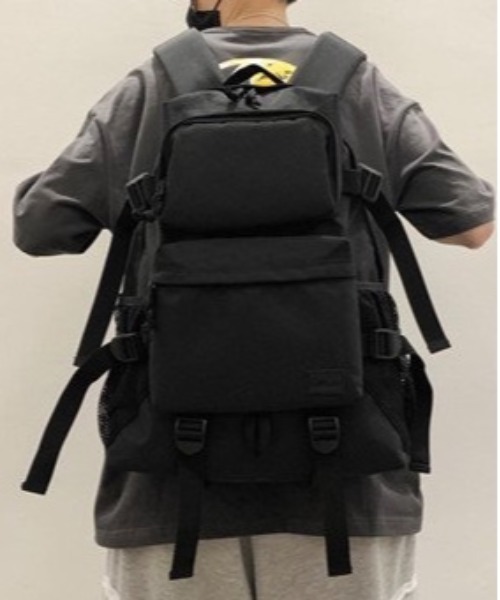 Burner(バーナー)の「【OKUOKU 0909】 バックパック / カジュアル / スクールバック oku-bag-619335584133-33 U(バックパック/リュック・メンズ・ブラック・FREE)」の11枚目の写真
