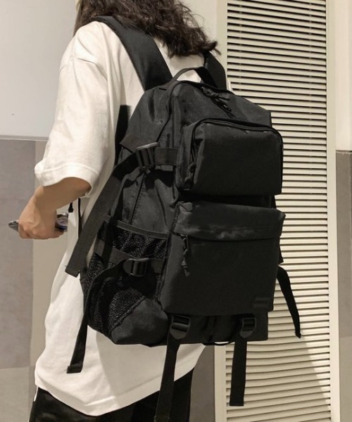 Burner(バーナー)の「【OKUOKU 0909】 バックパック / カジュアル / スクールバック oku-bag-619335584133-33 U(バックパック/リュック・メンズ・ブラック・FREE)」の8枚目の写真