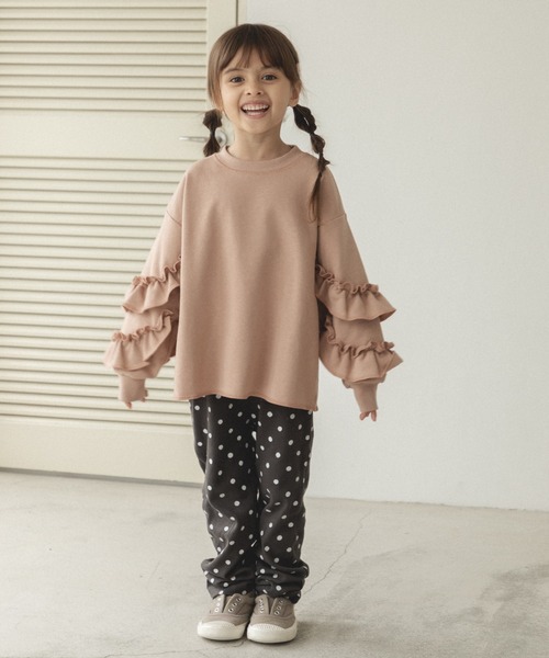 【美品】PAMEO POSE スウェット グレー×パープル フリル スウェット（パープル/紫色系・フリル）ファッション通販 - ZOZOTOWN