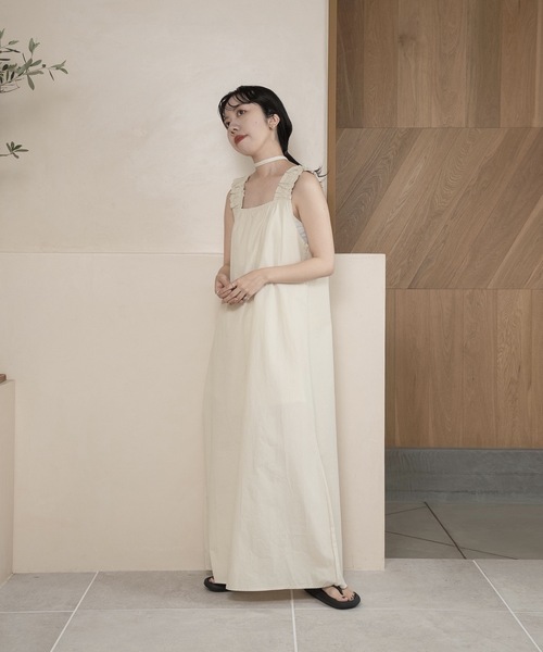 ワンピース lawgy gather shoulder op lawgy（ラウジー）の「gather shoulder op（ワンピース）」 - WEAR