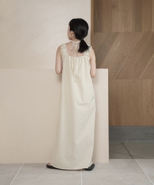 ワンピース lawgy gather shoulder op lawgy（ラウジー）の「gather shoulder op（ワンピース）」 - WEAR