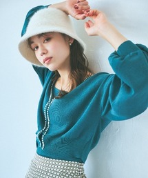 mysty woman | パールネックツインカーデ　973639(カーディガン/ボレロ)