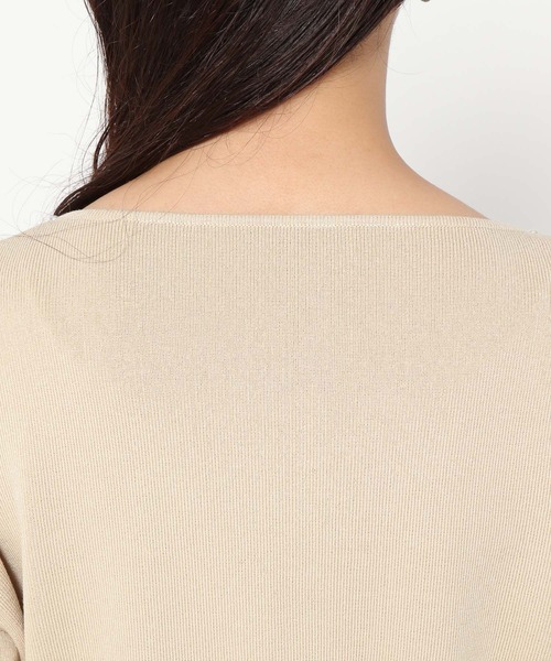 mysty woman（ミスティウーマン）の「パールネックツインカーデ　973639（カーディガン/ボレロ・レディース・ホワイト系その他/ブラック/モカ/グリーン・FREE）」の16枚目の写真