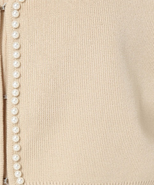 mysty woman（ミスティウーマン）の「パールネックツインカーデ　973639（カーディガン/ボレロ・レディース・ホワイト系その他/ブラック/モカ/グリーン・FREE）」の21枚目の写真