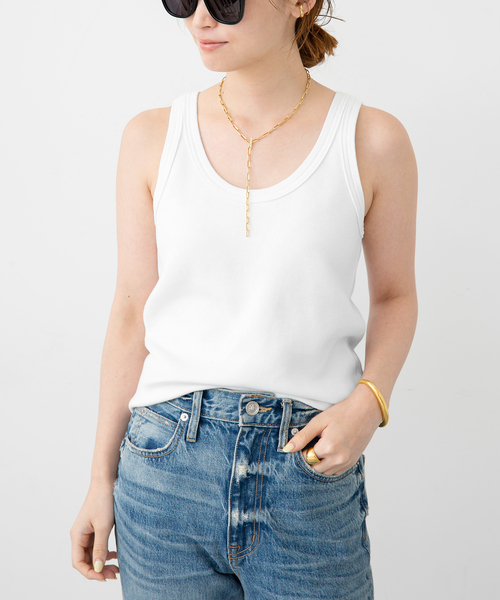 ドゥージーエムクラス　タンクトップ ドゥージーエムクラス タンクトップ rib タンクトップ（タンク