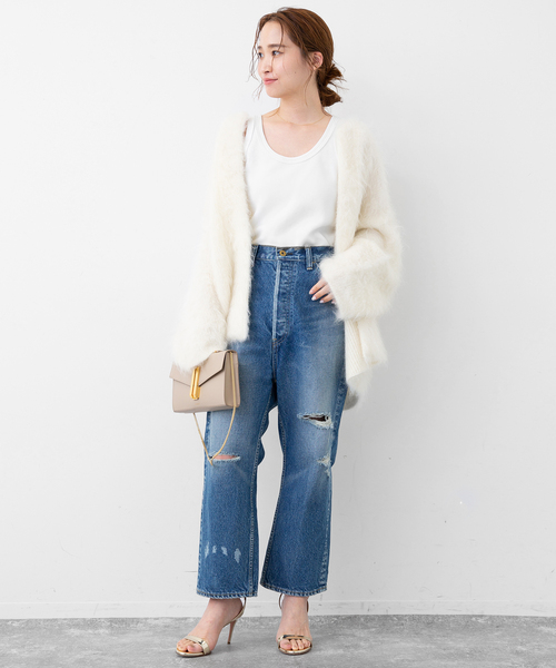 Deuxieme Classe(ドゥーズィエムクラス)の「W COTTON タンクトップ(タンクトップ・レディース・ブラック/サファリグリーン/ホワイト・FREE)」の21枚目の写真