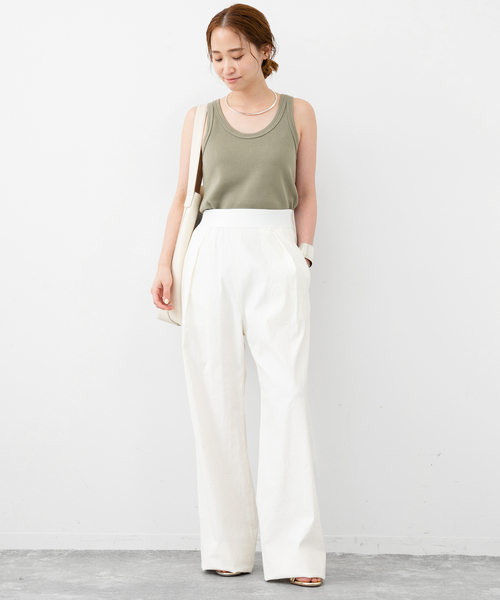 セール】W COTTON タンクトップ（タンクトップ）｜Deuxieme