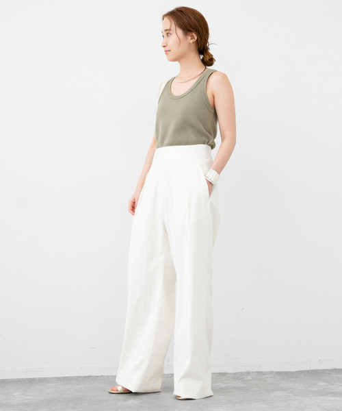 セール】W COTTON タンクトップ（タンクトップ）｜Deuxieme Classe