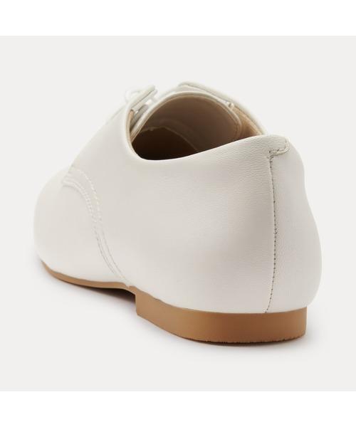 無印良品（ムジルシリョウヒン）の「婦人　疲れにくい　レザーシューズ（その他シューズ・レディース・オフホワイト/ブラック・24.5cm/22.5cm/23.0cm/23.5cm/24.0cm/25.0cm）」の6枚目の写真