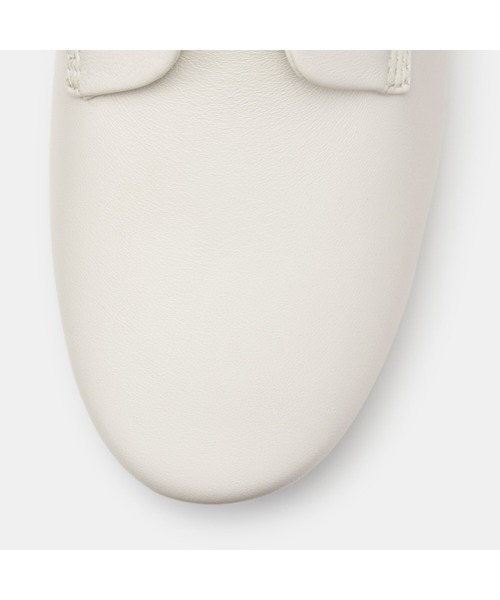 無印良品（ムジルシリョウヒン）の「婦人　疲れにくい　レザーシューズ（その他シューズ・レディース・オフホワイト/ブラック・24.5cm/22.5cm/23.0cm/23.5cm/24.0cm/25.0cm）」の7枚目の写真