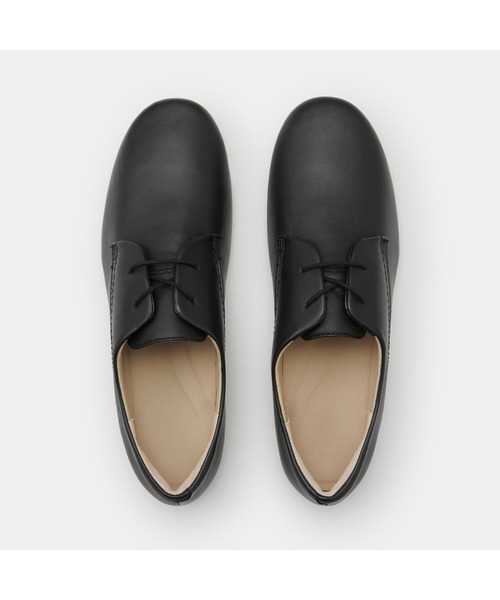 無印良品（ムジルシリョウヒン）の「婦人　疲れにくい　レザーシューズ（その他シューズ・レディース・オフホワイト/ブラック・24.5cm/22.5cm/23.0cm/23.5cm/24.0cm/25.0cm）」の10枚目の写真