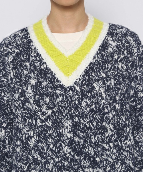 LOWRYS FARM（ローリーズファーム）の「UNISEXチルデンニット