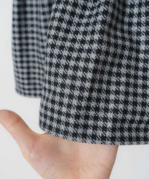 flower（フラワー）の「シャーリングチェックビスチェ（キャミソール・レディース・ブラウン/ブラック・FREE）」の10枚目の写真