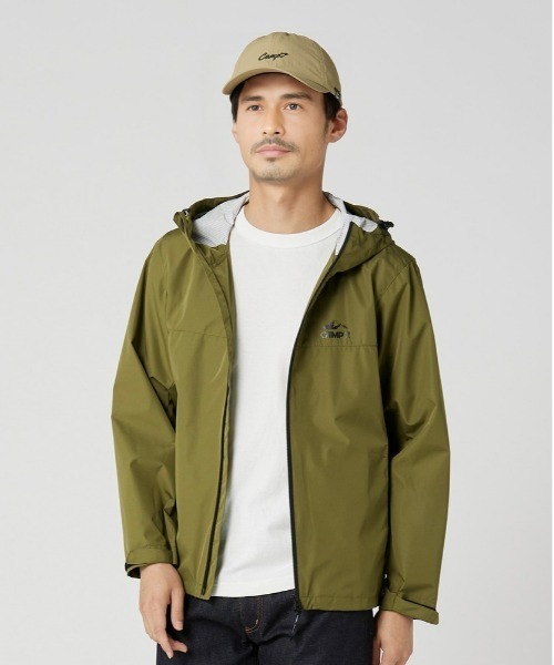 CAMP7(キャンプセブン)の「CAMP7(キャンプ7)撥水シェルパーカー(ブルゾン・メンズ・オリーブ/ブラック・L/XL/M)」の12枚目の写真