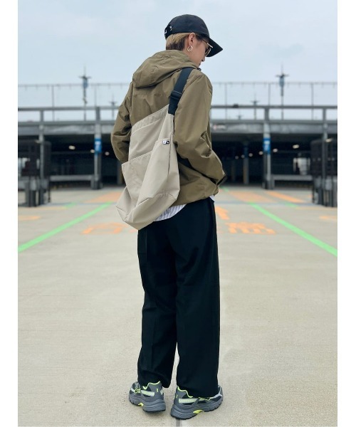 CAMP7(キャンプセブン)の「CAMP7(キャンプ7)撥水シェルパーカー(ブルゾン・メンズ・オリーブ/ブラック・L/XL/M)」の6枚目の写真
