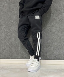 THE CASUAL | 切り替えライン　テックパンツ(スウェットパンツ)