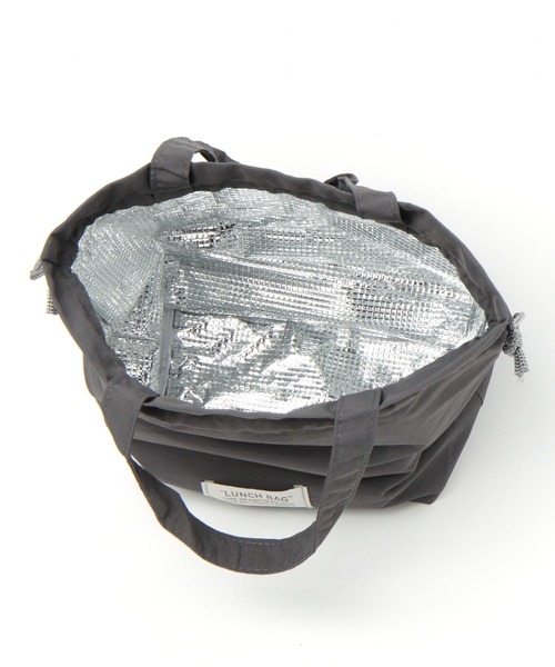 LAKOLE（ラコレ）の「ランチ巾着トートバッグ2 / 978174（トートバッグ・レディース・ベージュ/ダークグレー/ホワイト/グレー/ライトグレー・FREE）」の9枚目の写真