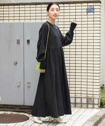 FREAK'S STORE（フリークスストア）の「限定展開　ウエストギャザー フレアマキシワンピース（ワンピース）」
