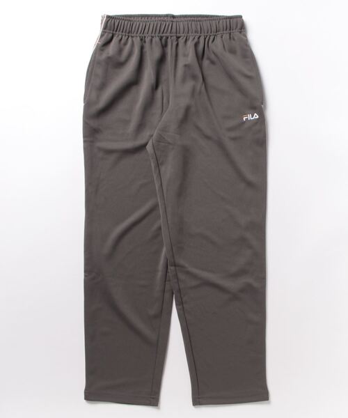 FILA（フィラ）の「《FILA》ﾛｺﾞﾃｰﾌﾟｼﾞｬｰｼﾞﾊﾟﾝﾂ FL6744（その他パンツ・レディース・チャコール/ネイビー/ブラック/ピンク・LL/L/M）」の3枚目の写真