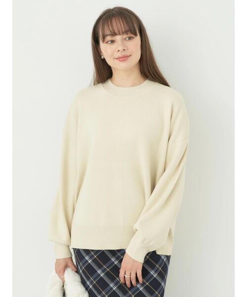 earth music&ecology(アースミュージックアンドエコロジー)の「アンチピリングバックスリットプルオーバー(Tシャツ/カットソー・レディース・ライトグレー系2/ライム/アイボリー/ブラック/ブルー・FREE)」の18枚目の写真