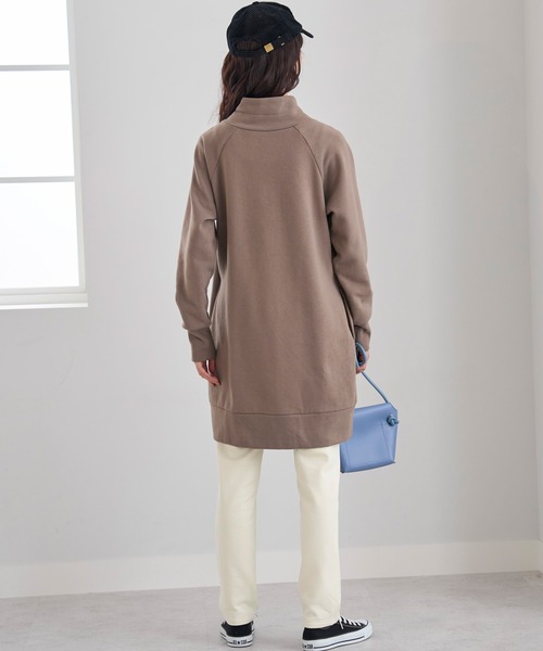 BELLUNA PLUS(ベルーナ)の「裏起毛で暖か!きれい見えスリムパンツ股下71丈(その他パンツ・レディース・カーキ/オフホワイト/ブラック・LARGE/MEDIUM/X-LARGE/SMALL)」の6枚目の写真