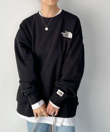 THE NORTH FACE（ザノースフェイス）の「国内未発売 THE NORTH FACE(ザ・ノースフェイス)/ワンポイント ロゴ 刺繍 クルーネック スウェット プルオーバー 大きめサイズあり/BONNEY SWEATSHIRTS A（スウェット・メンズ）」