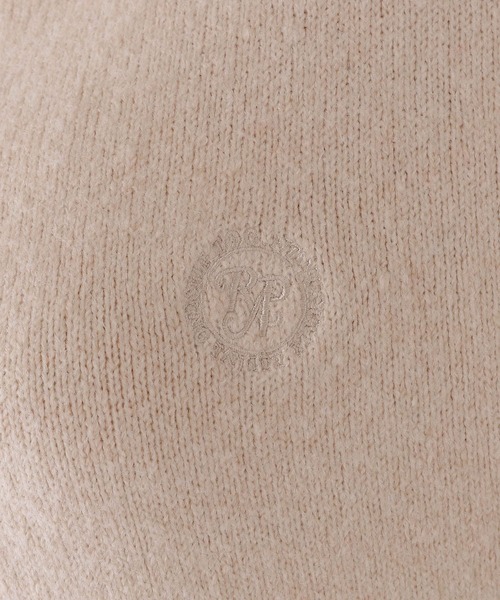 repipi armario(レピピ アルマリオ)の「フワモチハーフZIPニット(ニット/セーター・キッズ・グレー/アイボリー/サックスブルー・SMALL/MEDIUM/LARGE)」の13枚目の写真