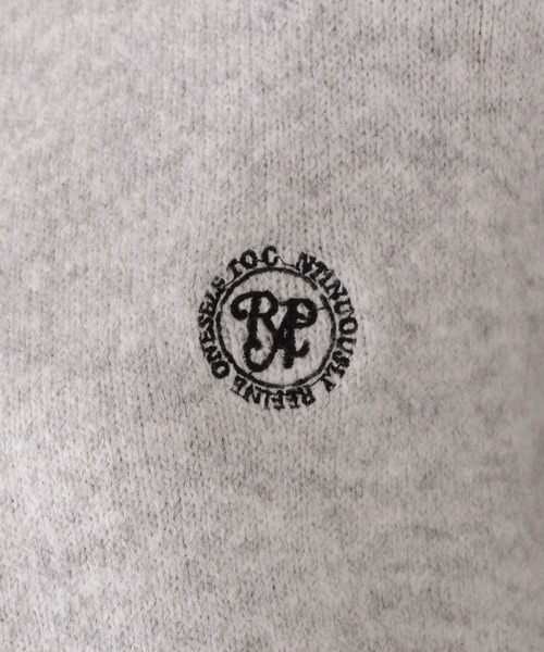 repipi armario(レピピ アルマリオ)の「フワモチハーフZIPニット(ニット/セーター・キッズ・グレー/アイボリー/サックスブルー・SMALL/MEDIUM/LARGE)」の14枚目の写真