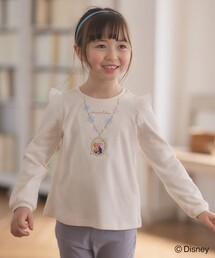 ANY（エニィ）の「【Disney（ディズニー）】FROZEN/ネックレス風 プルオーバー（Tシャツ/カットソー・キッズ）」