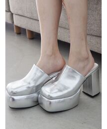 EVRIS | コクーンヒールサボ(サンダル)