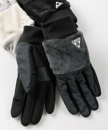 GERRY（ジェリー）の「【79】【GERRY/ジェリー】ブランドロゴ ワンポイント刺繍 ストレッチフリース×タフタ 切替えグローブ/手袋（手袋）」