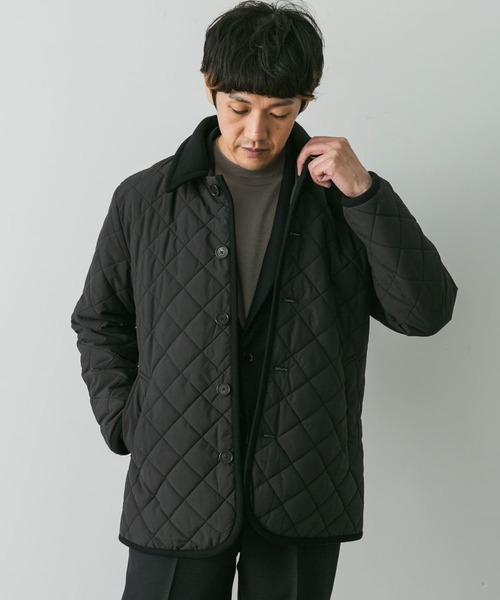 URBAN RESEARCH DOORS（アーバンリサーチドアーズ）の「『撥水』LIFE STYLE TAILOR　LIMONTA EAST キルティングコート（その他アウター・メンズ・モカ/ブラック/ネイビー・MEDIUM/LARGE）」の5枚目の写真