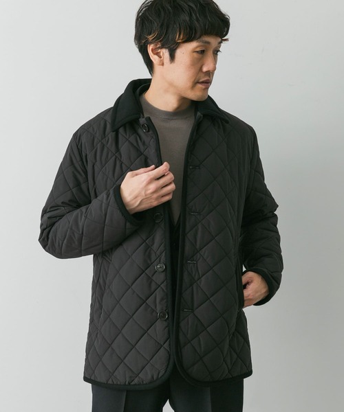 URBAN RESEARCH DOORS（アーバンリサーチドアーズ）の「『撥水』LIFE STYLE TAILOR　LIMONTA EAST キルティングコート（その他アウター・メンズ・モカ/ブラック/ネイビー・MEDIUM/LARGE）」の7枚目の写真