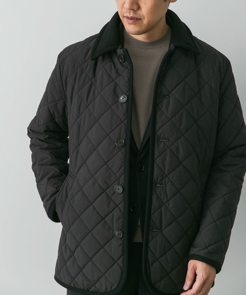 URBAN RESEARCH DOORS（アーバンリサーチドアーズ）の「『撥水』LIFE STYLE TAILOR　LIMONTA EAST キルティングコート（その他アウター・メンズ・モカ/ブラック/ネイビー・MEDIUM/LARGE）」の9枚目の写真