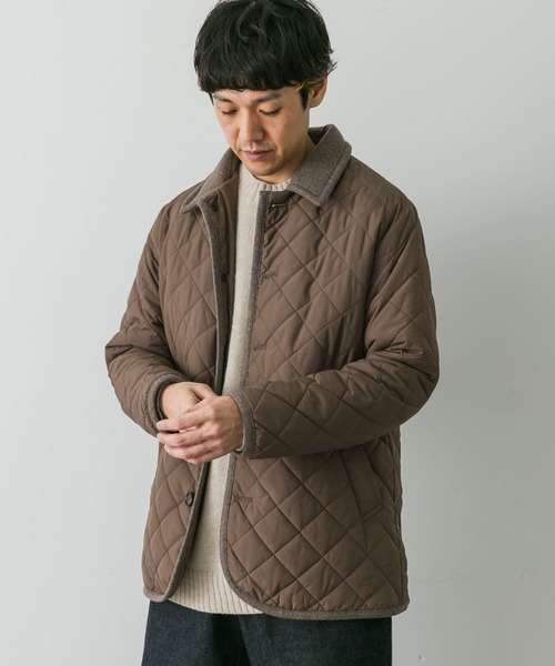 URBAN RESEARCH DOORS（アーバンリサーチドアーズ）の「『撥水』LIFE STYLE TAILOR　LIMONTA EAST キルティングコート（その他アウター・メンズ・モカ/ブラック/ネイビー・MEDIUM/LARGE）」の14枚目の写真